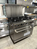 Dukers 36" 6-Burner Stove