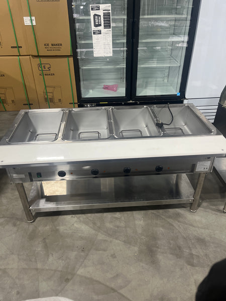 4 Bay ELECTRIC Steam Table