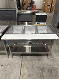 3 Bay GAS Steam Table