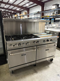 Dukers 60" Stove with 24" Griddle