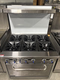 Hurakan 36” 6-Burner Stove
