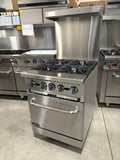 Hurakan 24" 4-Burner Range