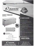 Dukers 72" Chest Freezer