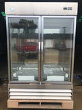 CES 2 Door Glass Freezer