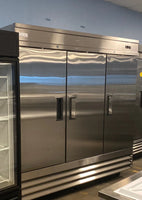CES 3-Door Stainless Freezer