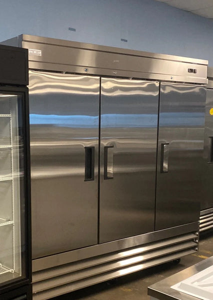 CES 3-Door Stainless Freezer