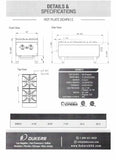 Dukers 2 Burner Tabletop Range