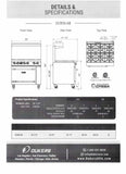 Dukers 36" 6-Burner Stove