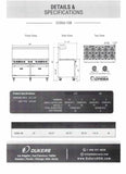 Dukers 60" 10-Burner Stove