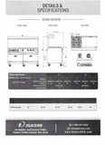 Dukers 60" Stove with 36" Griddle