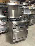 Hurakan 24" 4-Burner Range