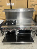 CES 60" Double Oven with 4 Burners and 36" Griddle