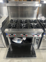 CES 36" CONVECTION Oven with 6 Burners