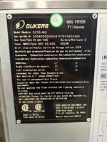 Dukers 40lb Fryer