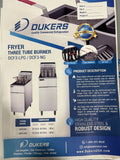 Dukers 40lb Fryer