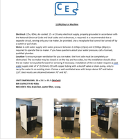 CES 120lb/day Ice Machine