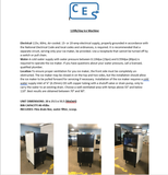 CES 120lb/day Ice Machine