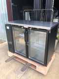 CES 48" Glass Front Bar Back Cooler