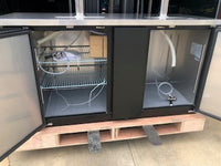 CES 69" Double Stem Draft Keg Cooler