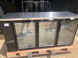 CES 72" Glass Front Bar Back Cooler