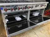 CES 60" Double Oven with 6 Burners and 24" Griddle
