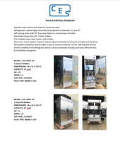 CES 2 Door Stainless Cooler